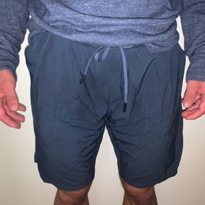 LULULEMON men’s navy blue shorts
